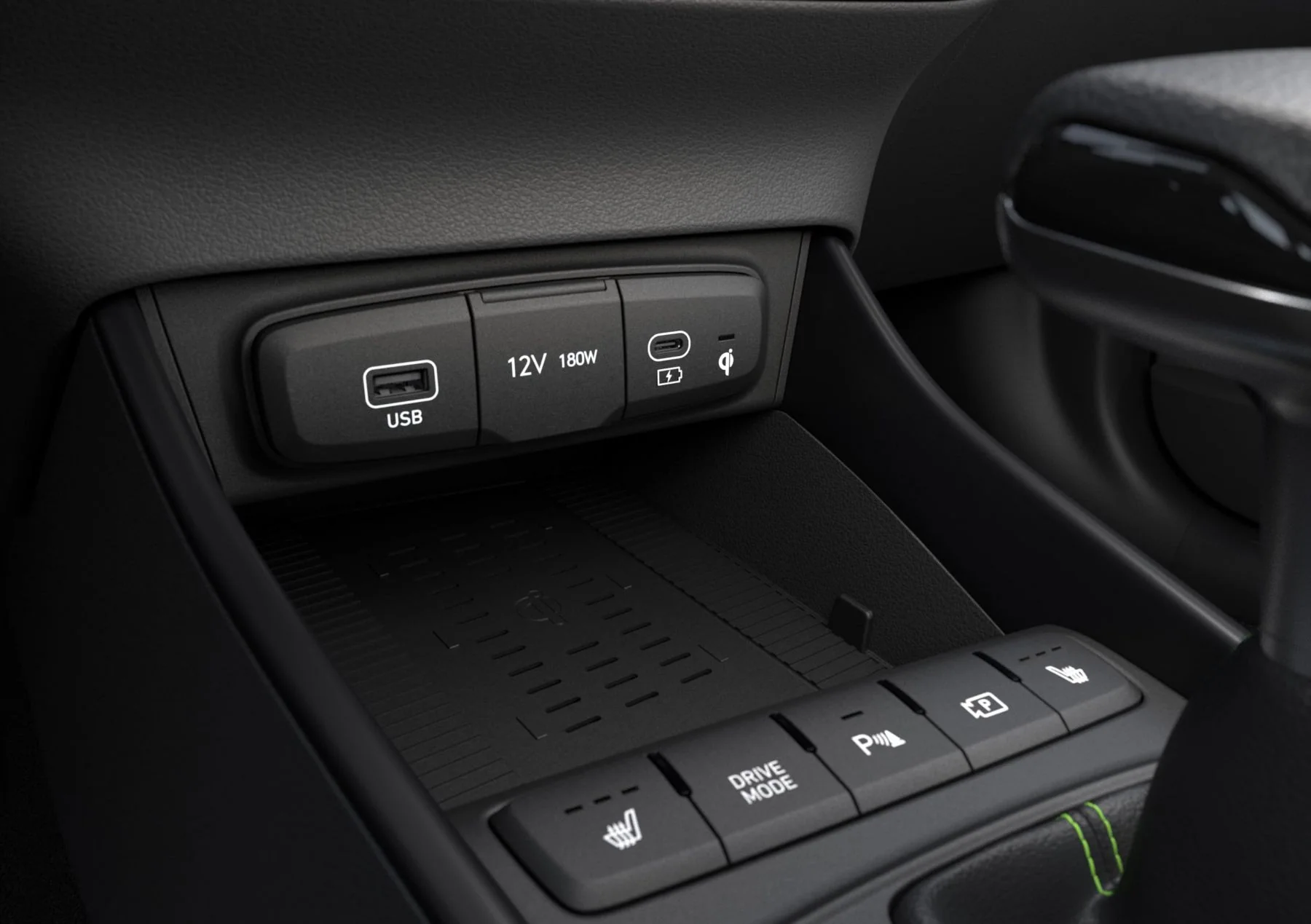 USB-C-port fram i Hyundai i20
