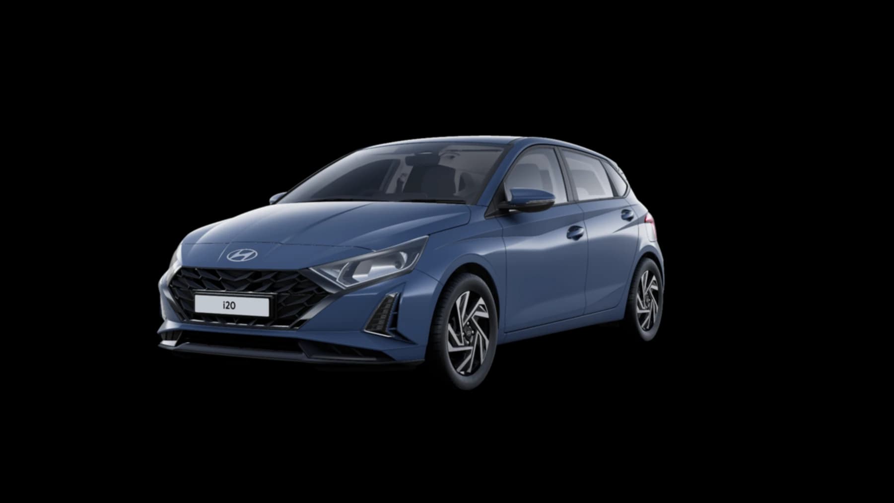 Hyundai i20 i basutförande, tre kvarts front