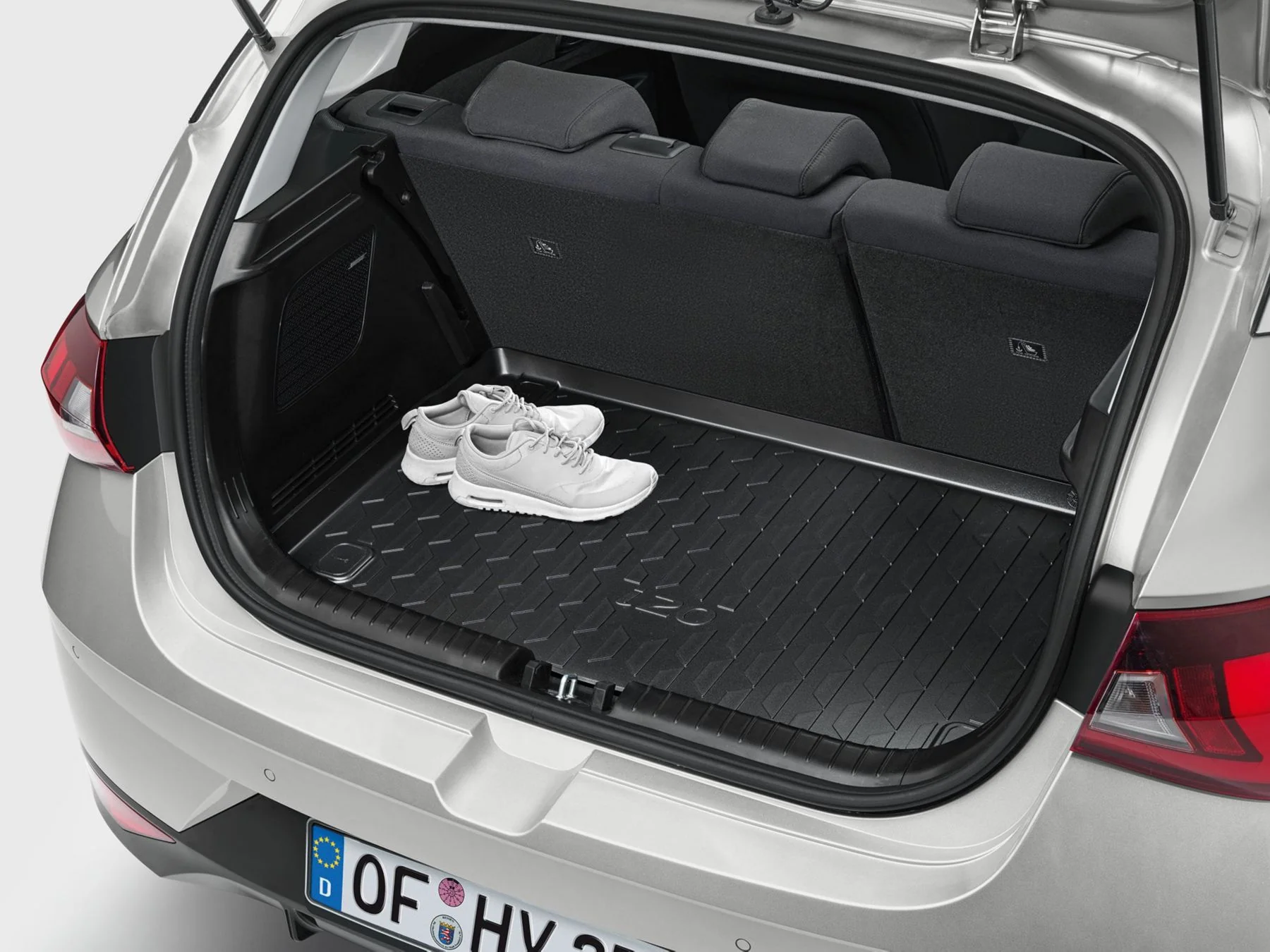 Bagagerumsskydd i Hyundai i20