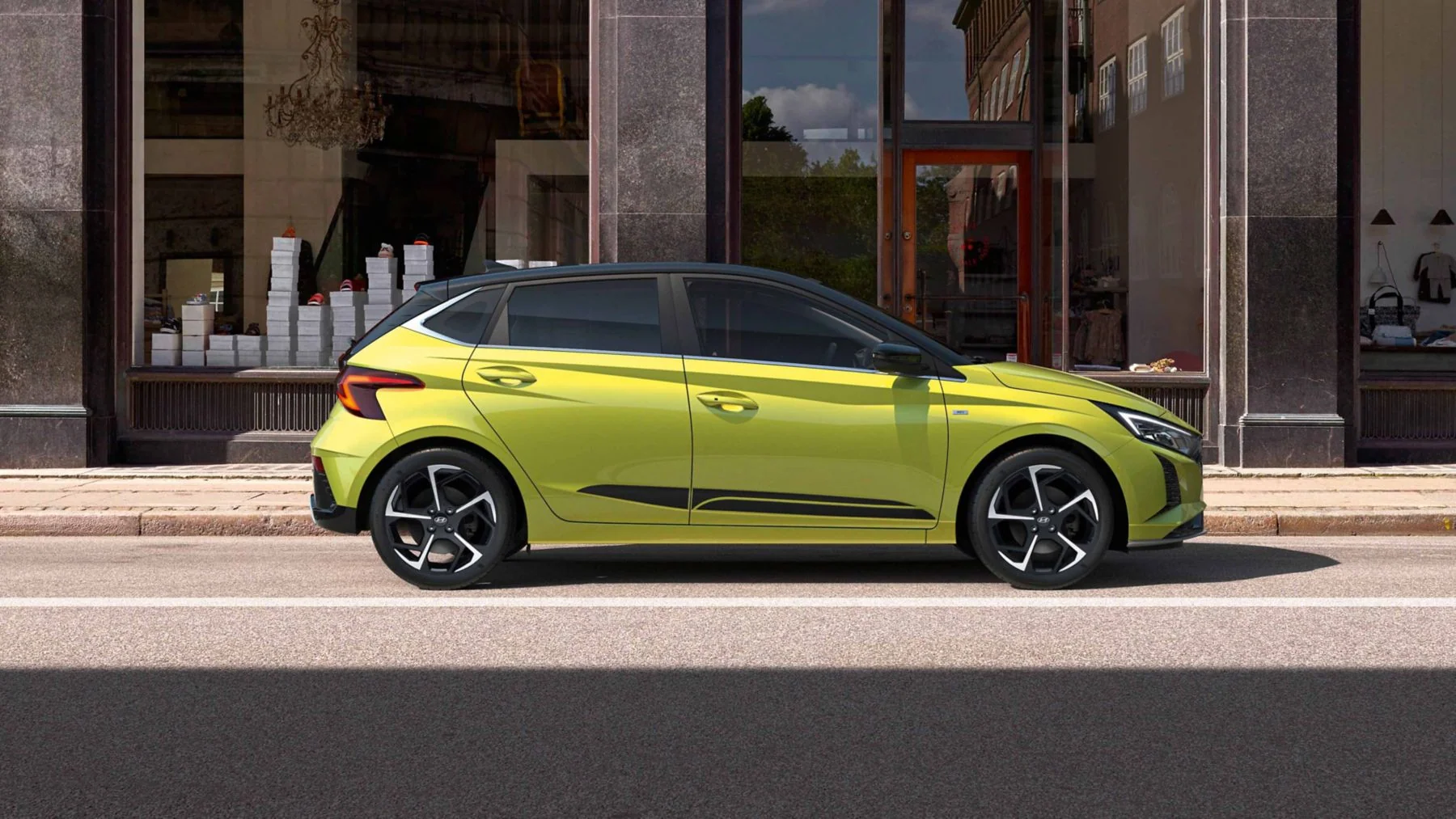 Racingdekaler på Hyundai i20
