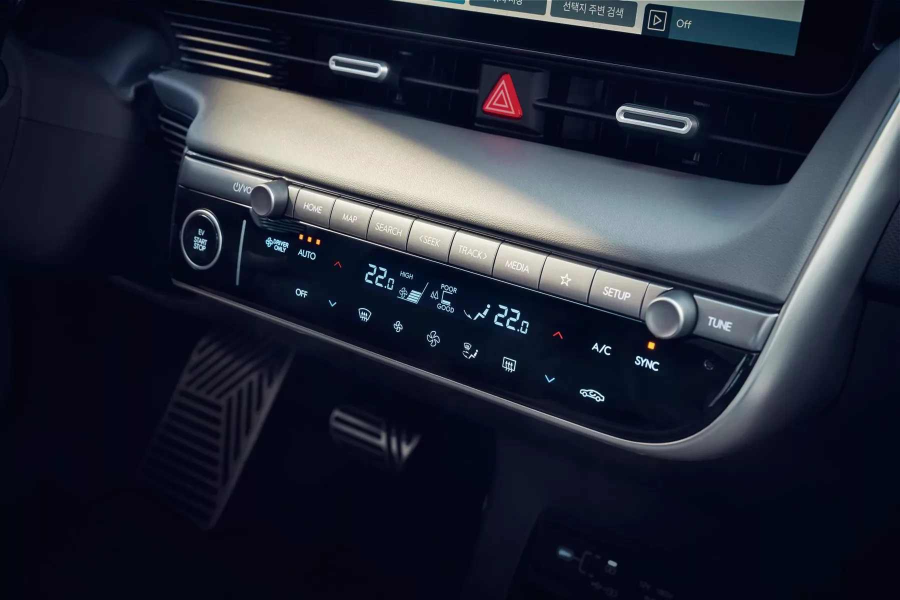 Klimatpanelen i Hyundai IONIQ 5