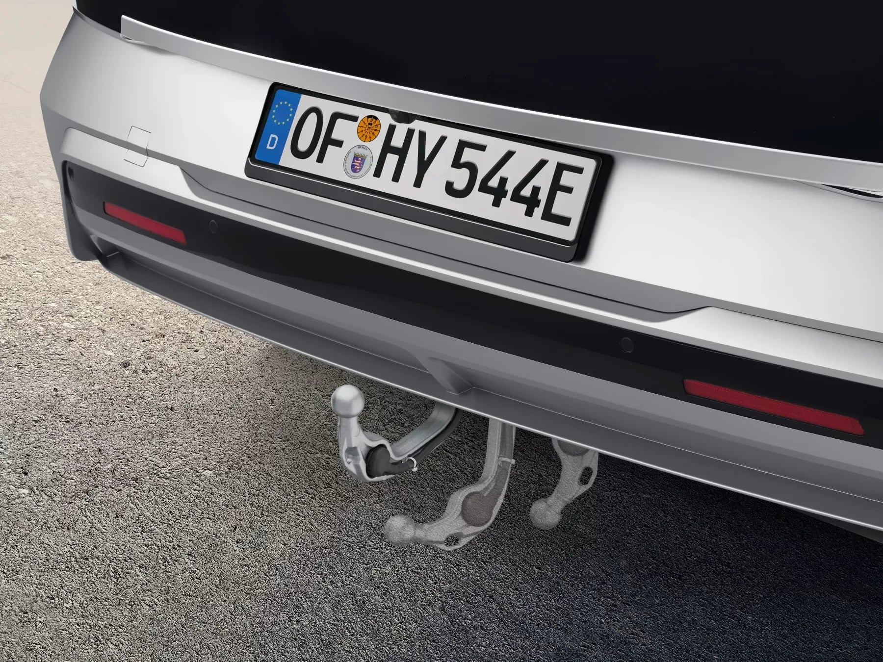 Utfällbar dragkrok på Hyundai IONIQ 5