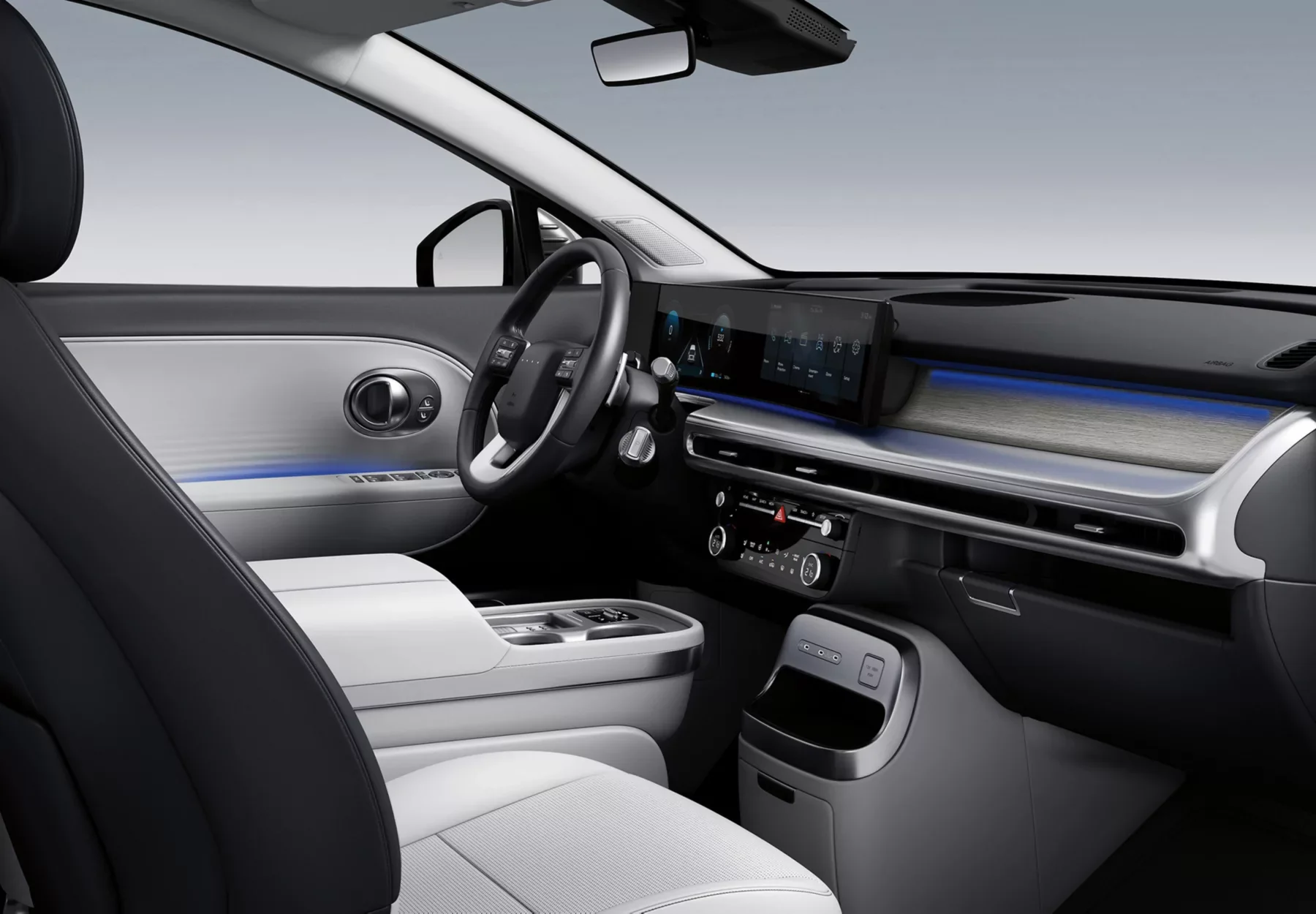 Ambientbelysning i Hyundai IONIQ 9:s kupé