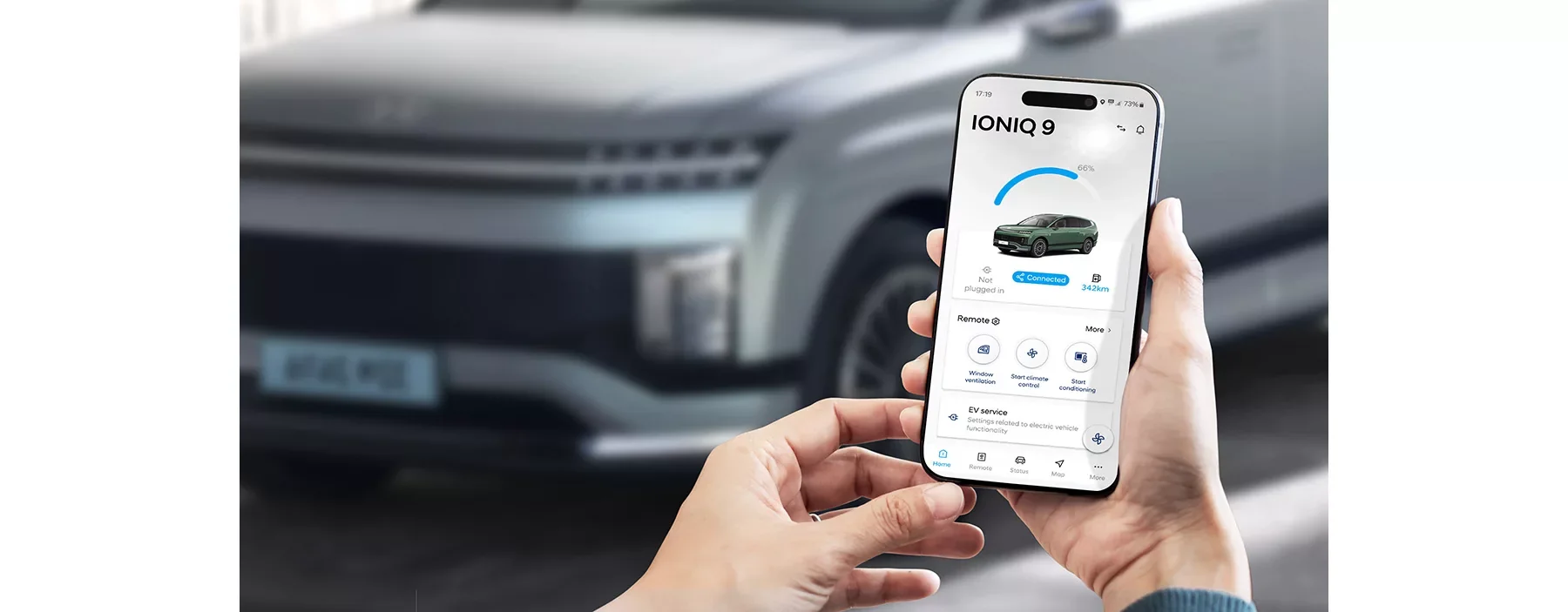 Batteriförvärmning i Hyundai IONIQ 9