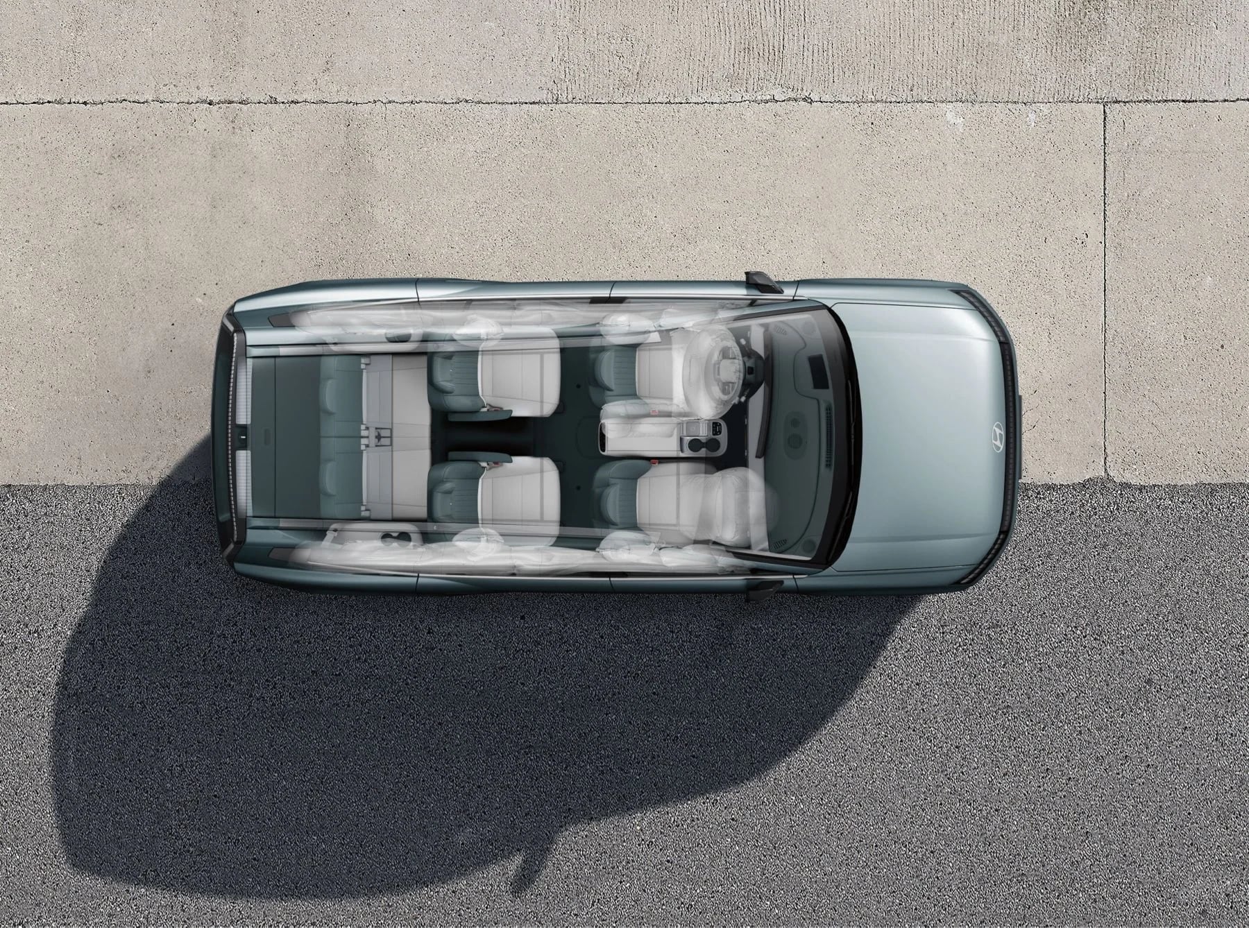 Krockkuddar i Hyundai IONIQ 9