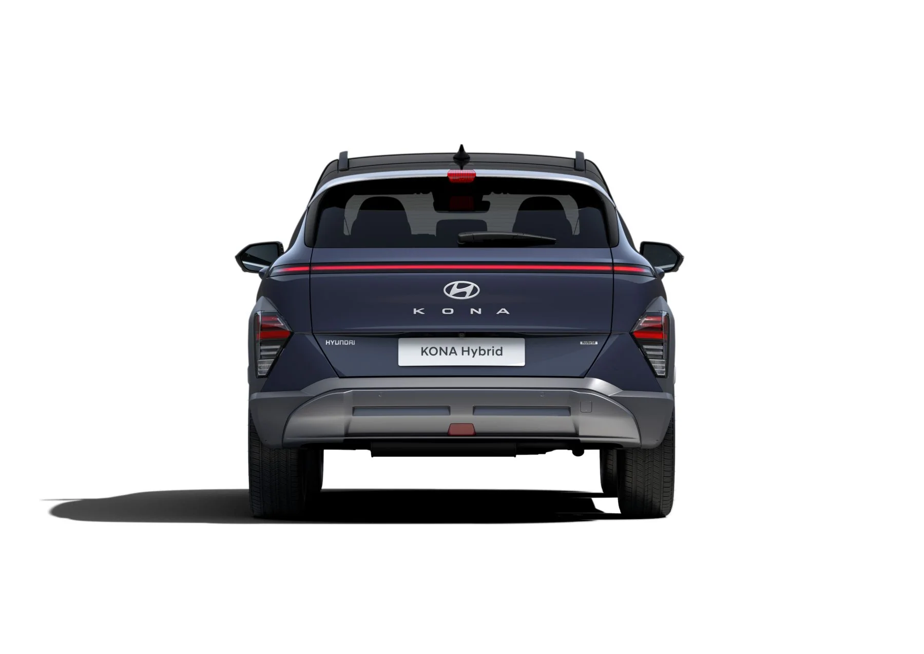 Hyundai KONA Hybrid rakt bakifrån
