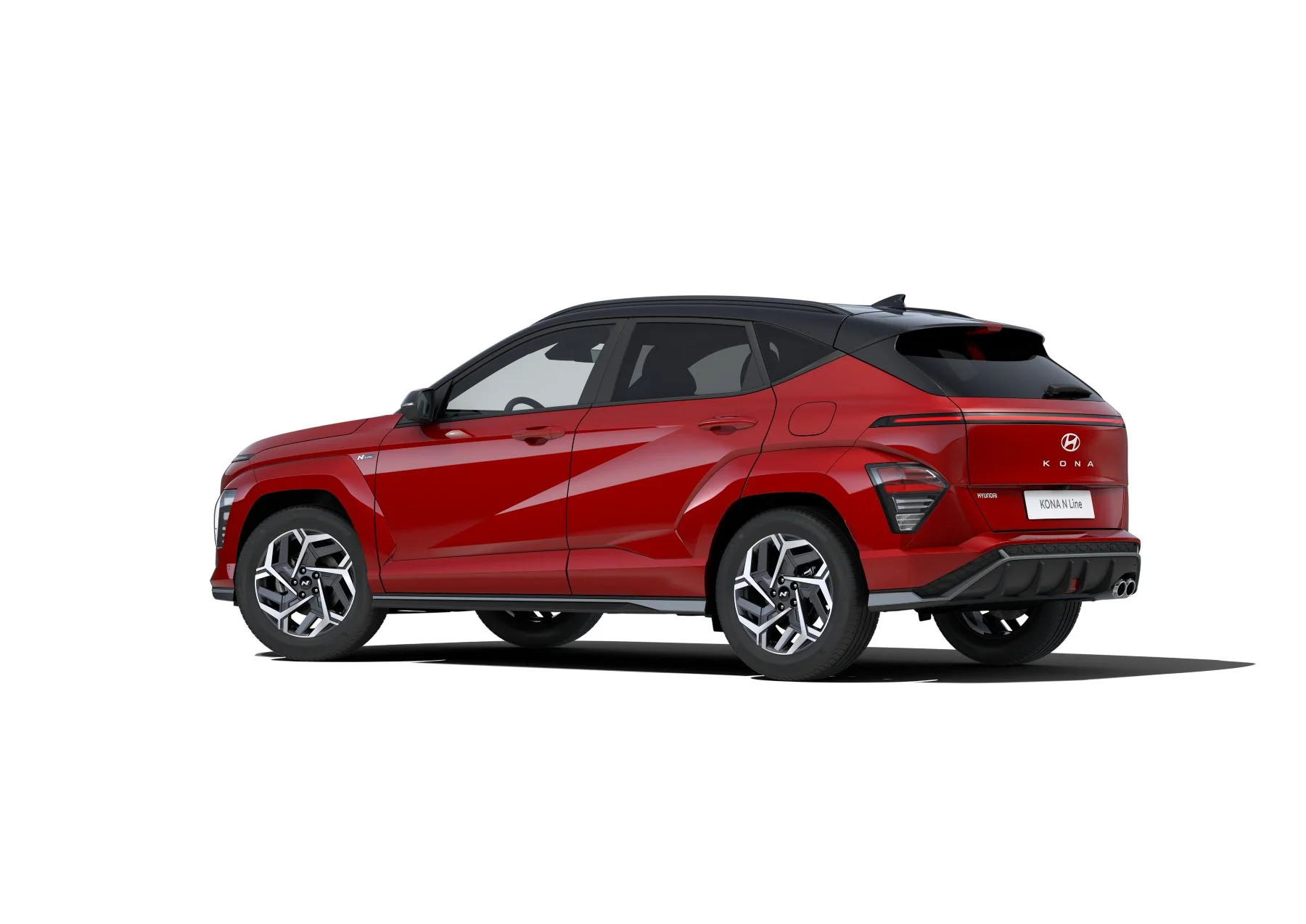 Bakpartiet på Hyundai KONA Hybrid N Line