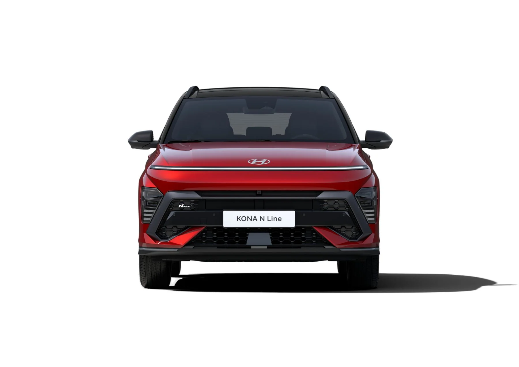 Fronten på Hyundai KONA Hybrid N Line