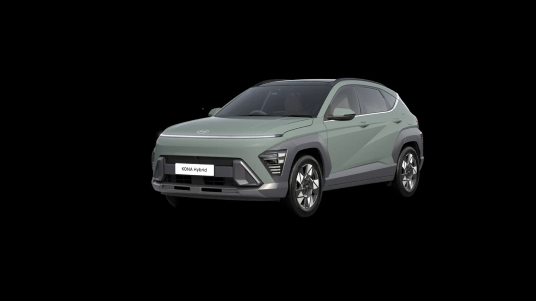 Hyundai KONA Hybrid Advanced, tre kvarts front