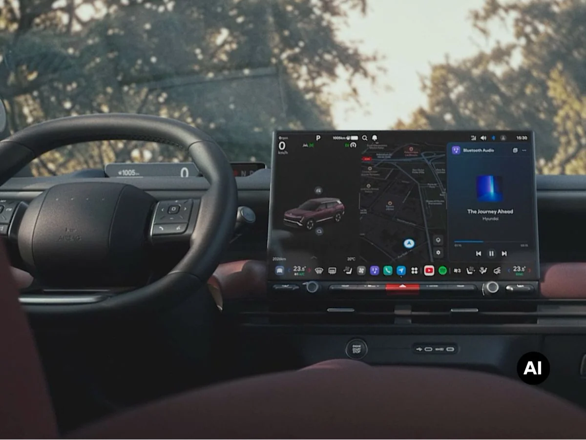 Pleos Connect på pekskärmen i helt nya Hyundai TUCSON