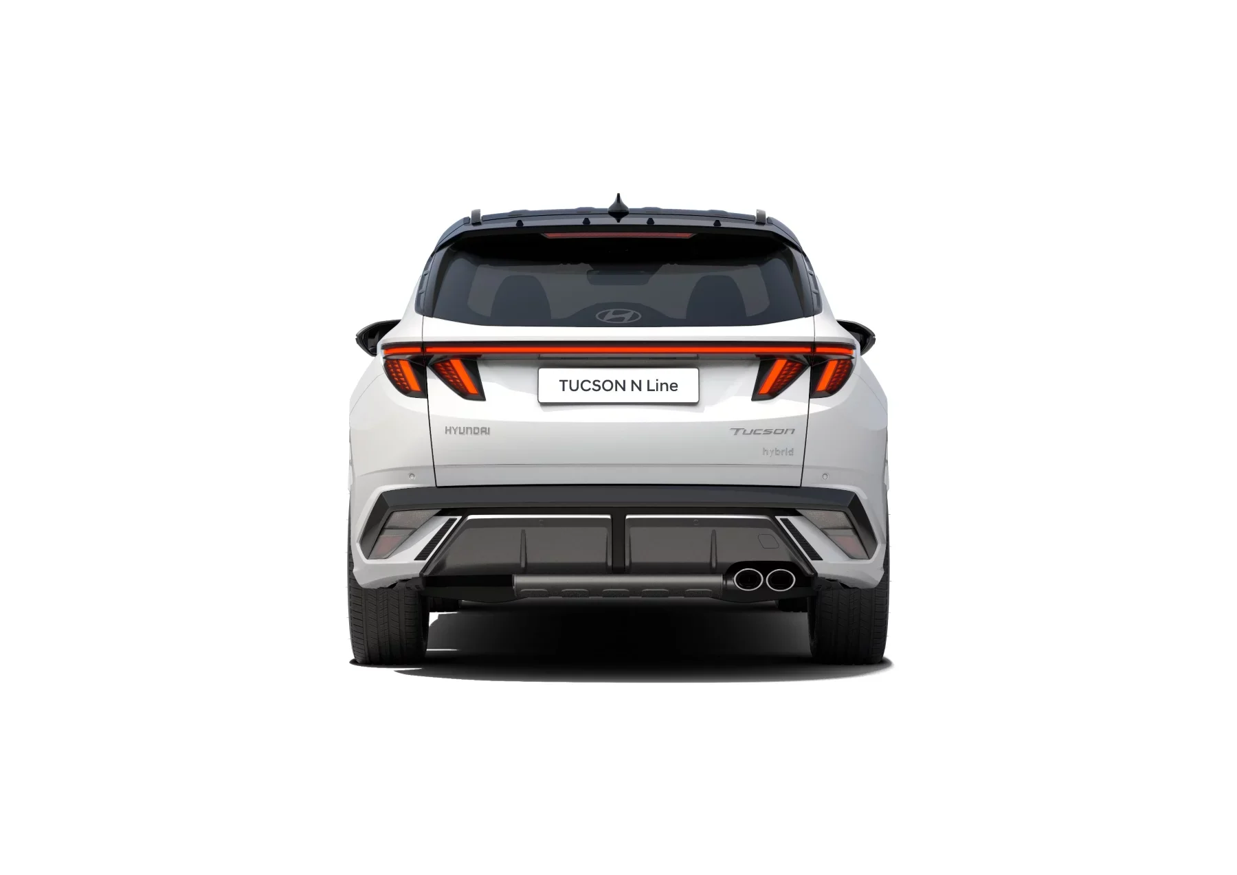 Bakpartiet på Hyundai TUCSON Hybrid N Line