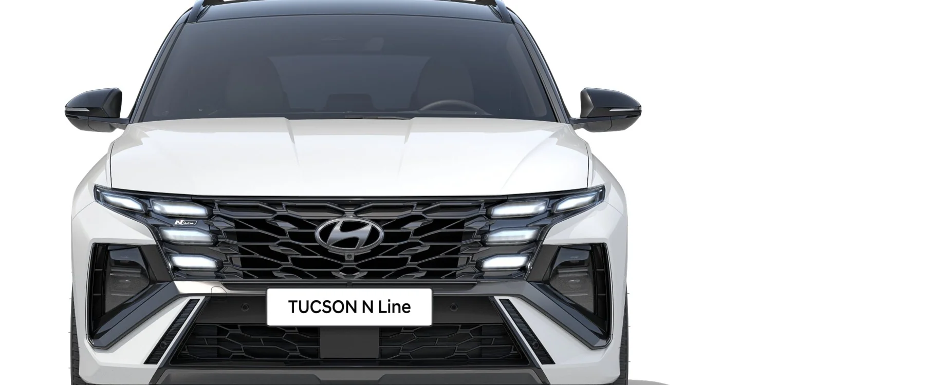 Fronten på TUCSON Plug-in Hybrid N Line