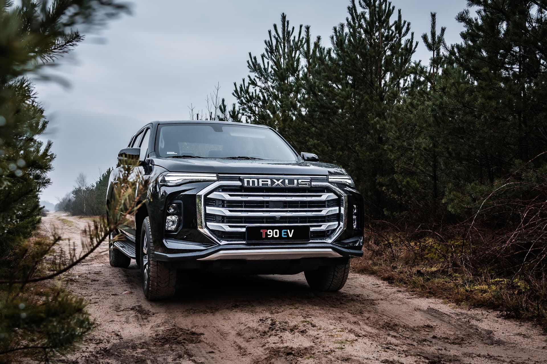 Maxus T90 EV - Förarmiljö