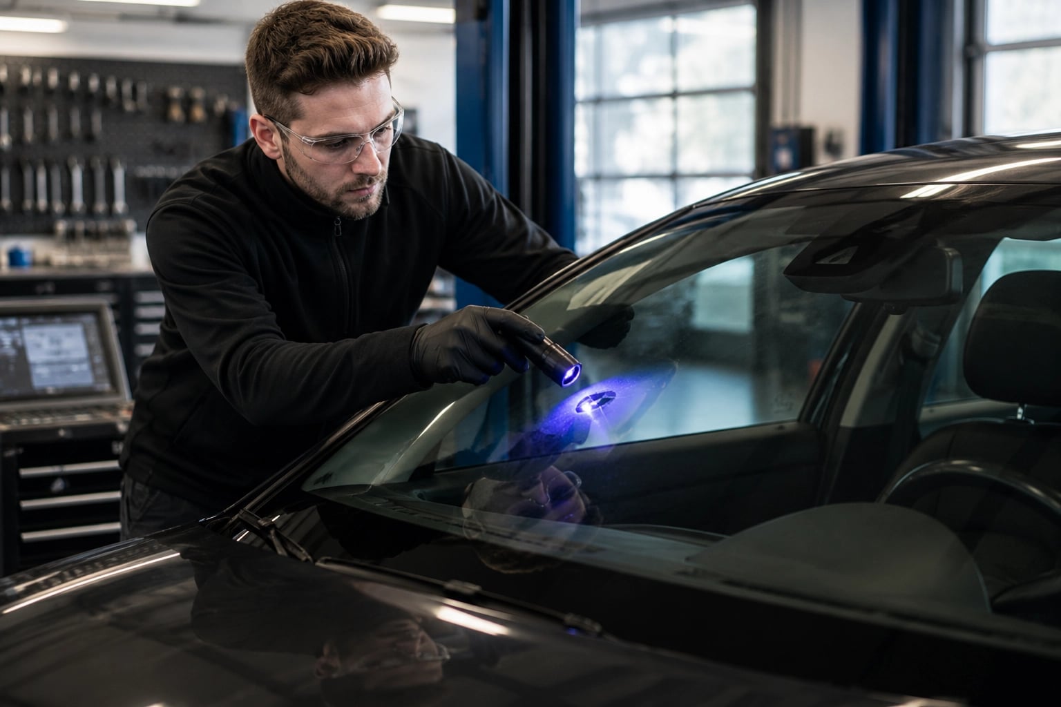 Bilglas-service hos Autogruppen i Lund