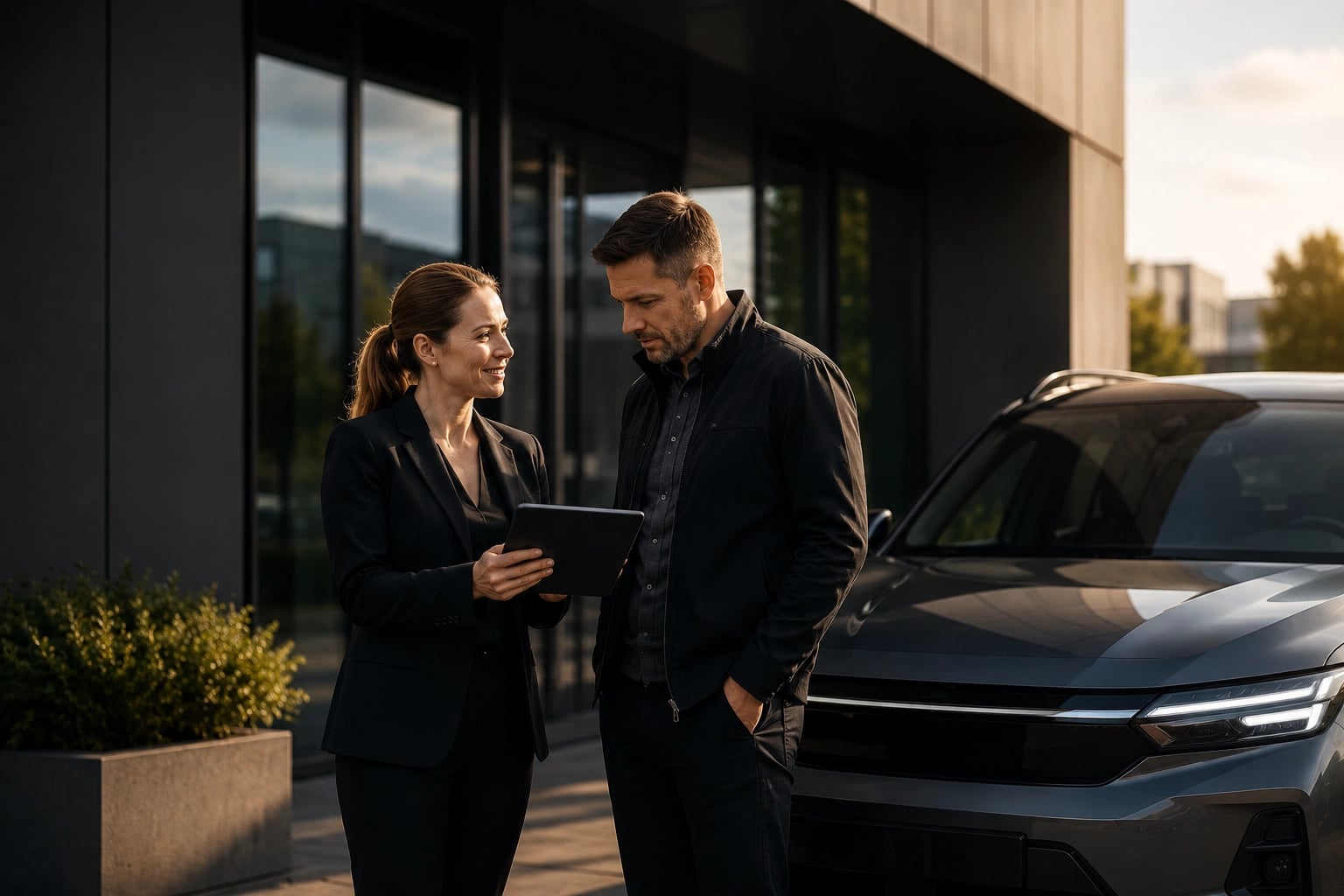 Servicerådgivning för företagskund hos Autogruppen