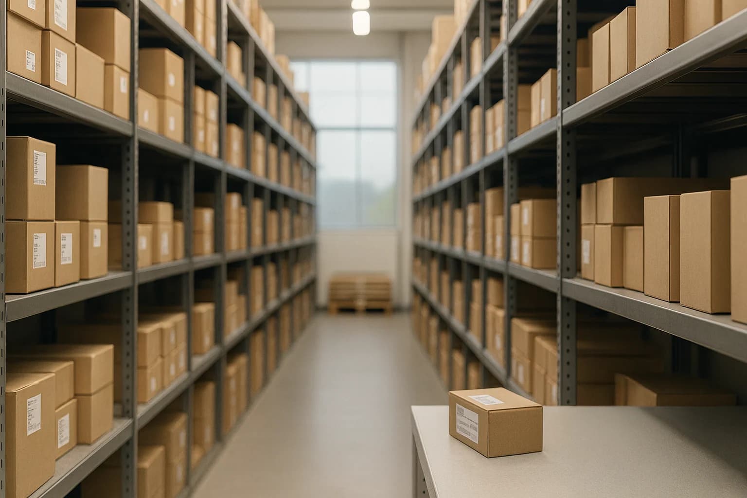 Vårt Maxus reservdelslager