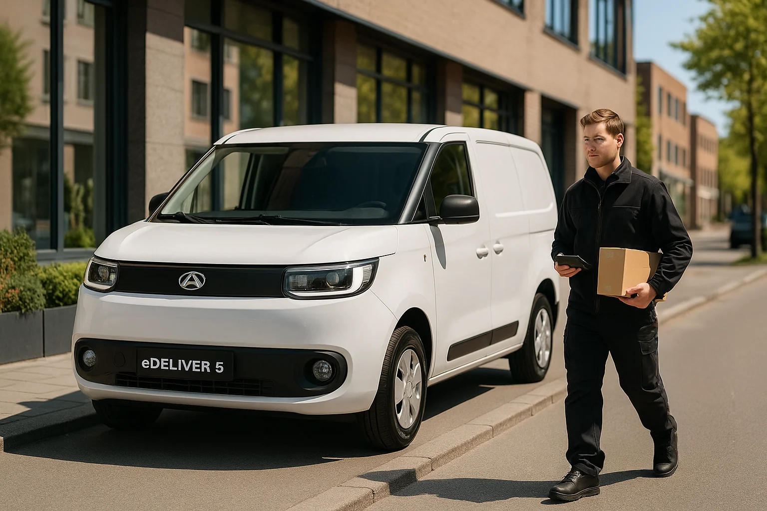 MAXUS e-Deliver-serien — eldrivna transportbilar för företag
