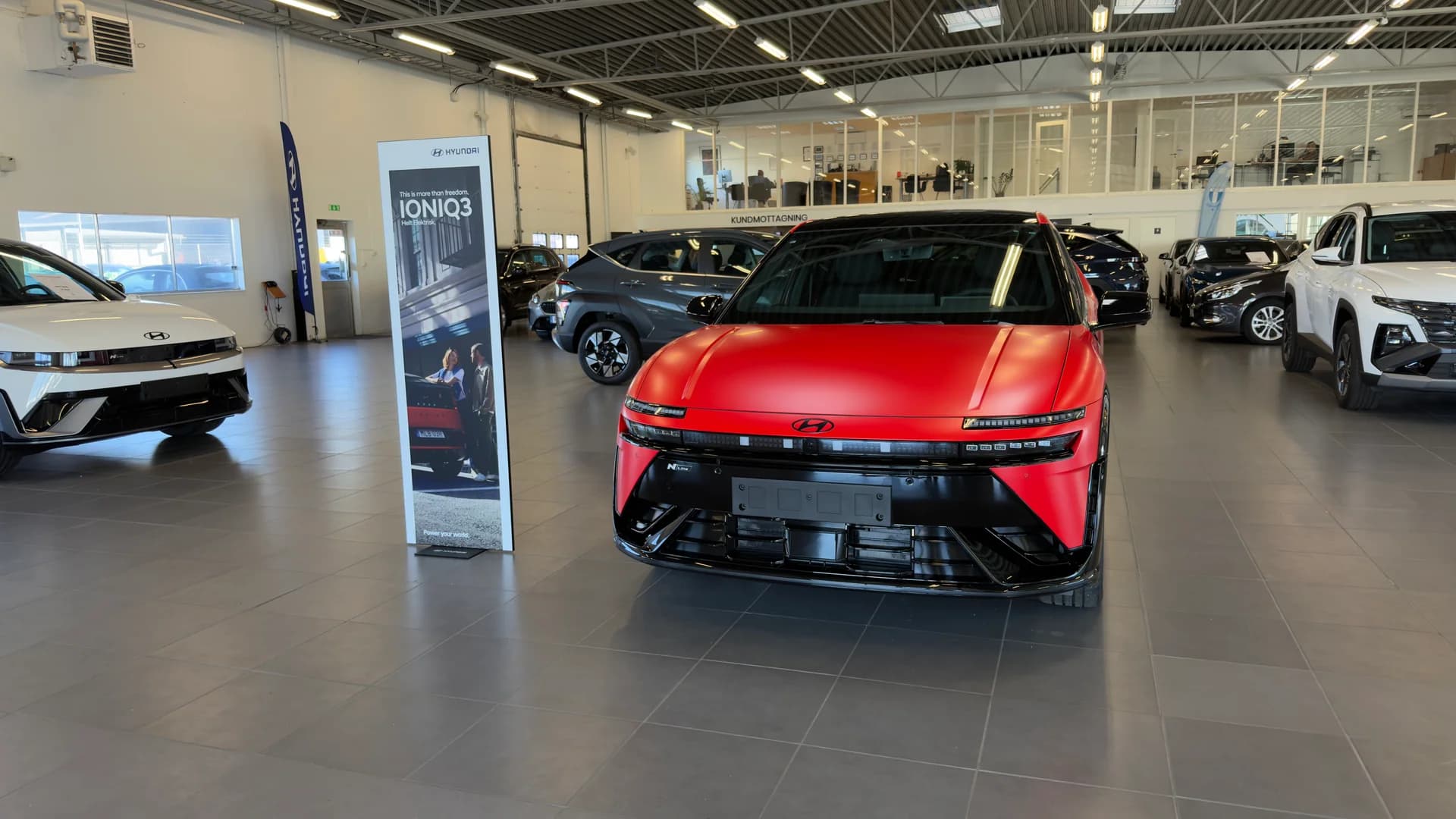 Hyundai IONIQ 3 har äntligen kommit till Lund