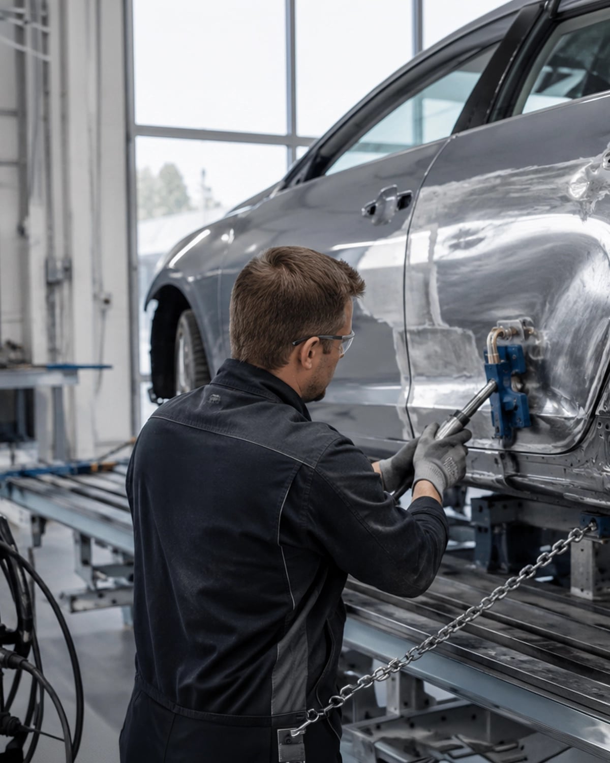 Plåtreparation och karossarbete — Autogruppens skadeverkstad i Lund