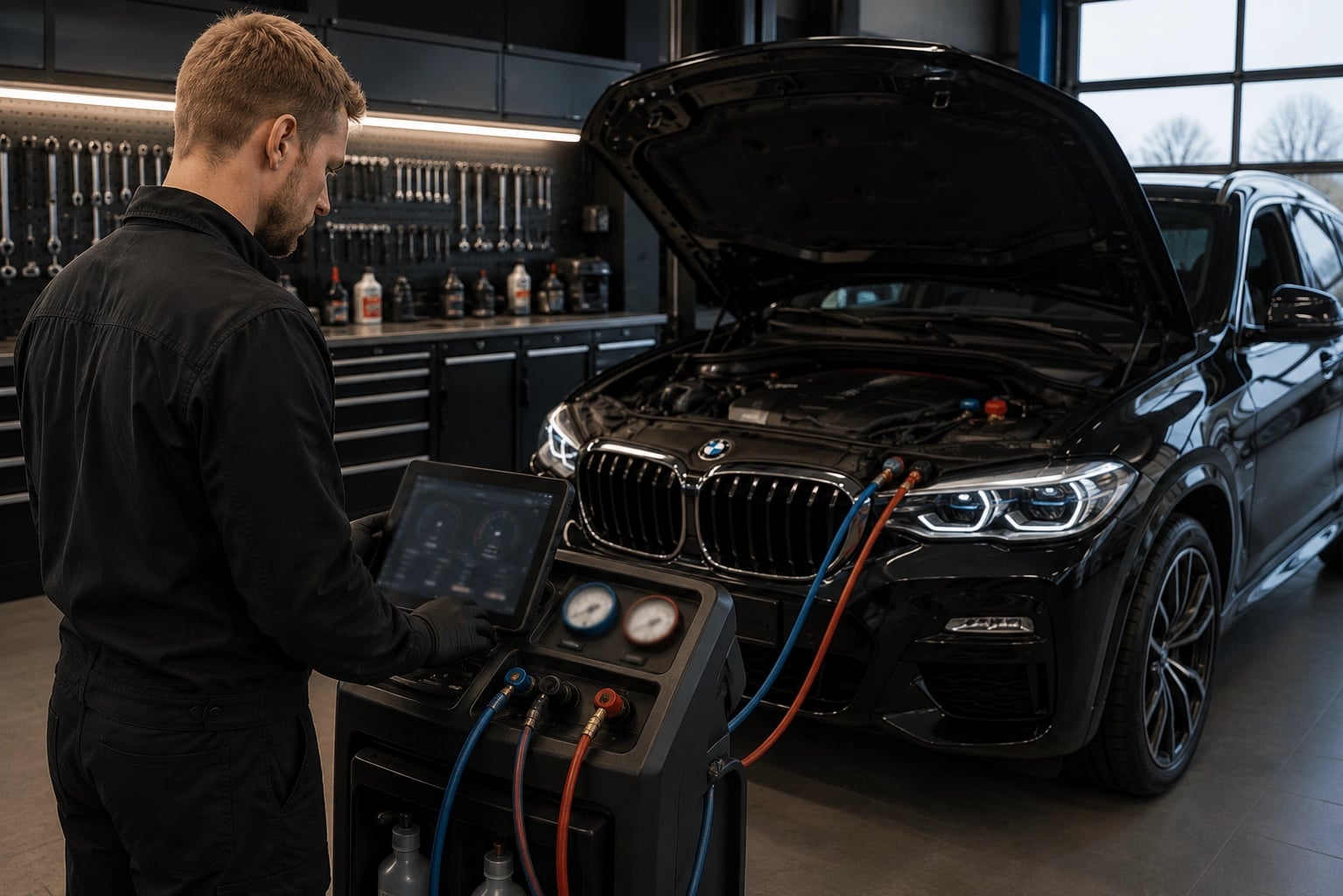 AC-kompressor hos Autogruppen i Lund