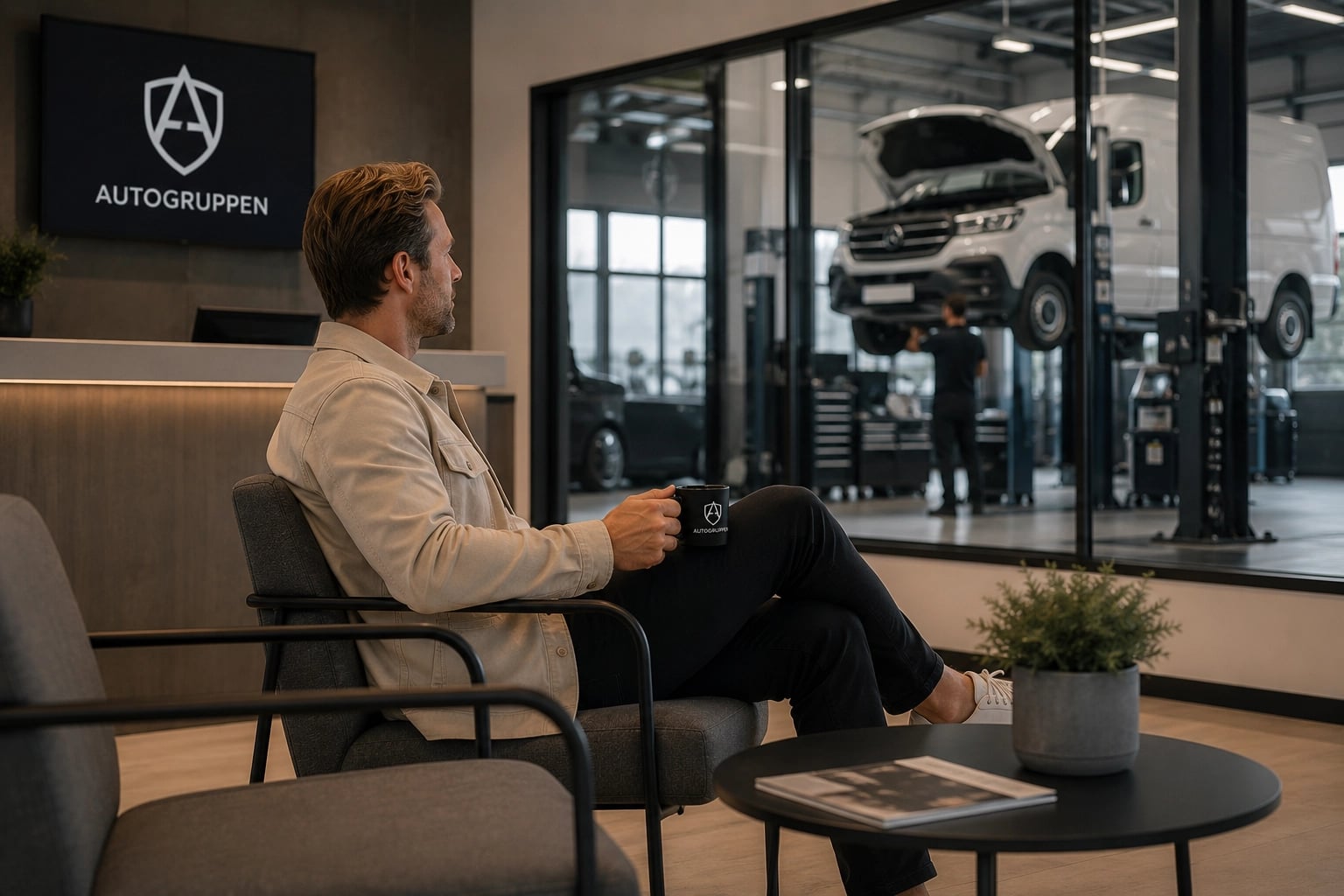 Planerat underhåll av JAC enligt serviceavtal hos Autogruppen i Lund