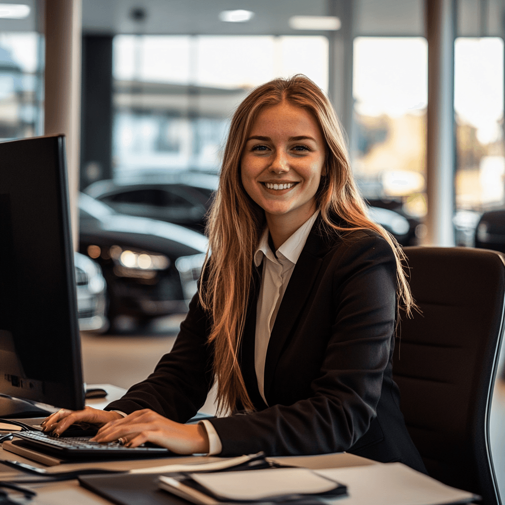 Servicerådgivare kvinna