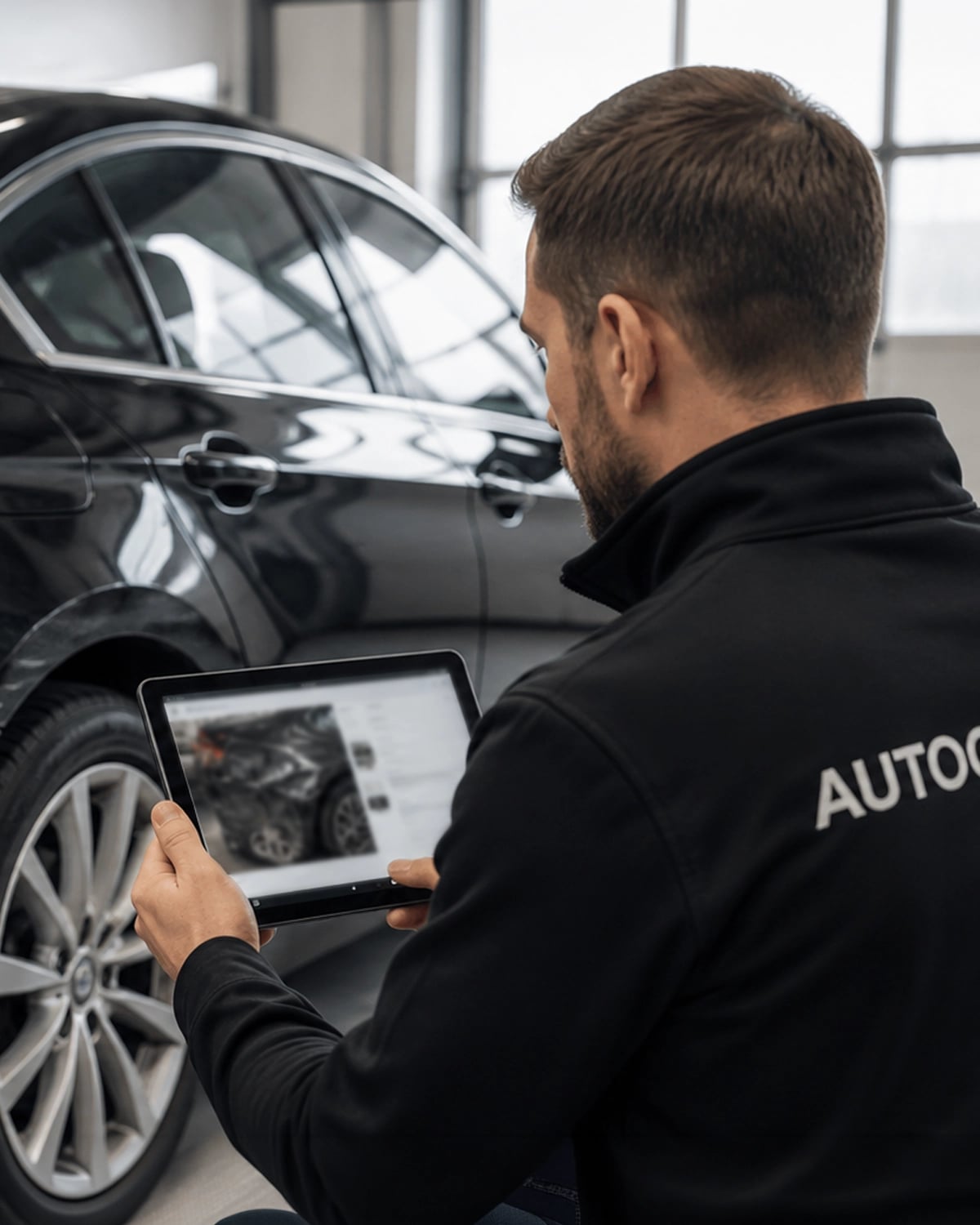 Skadebesiktning hos Autogruppens skadeverkstad i Lund